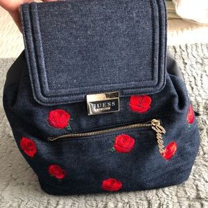 Retro Guess jean backpack